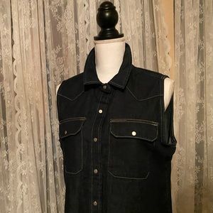 Calvin Klein vest. L Dark Blue